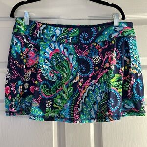 Lilly Pulitzer UPF 50+ Luxletic Aila High Rise Skort - size XL